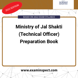 Ministry of Jal Shakti (Technical Officer) Preparation Book