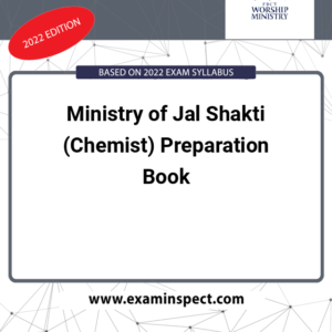 Ministry of Jal Shakti (Chemist) Preparation Book