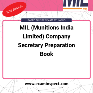 MIL (Munitions India Limited) Company Secretary Preparation Book