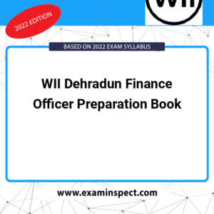 WII Dehradun Finance Officer Preparation Book