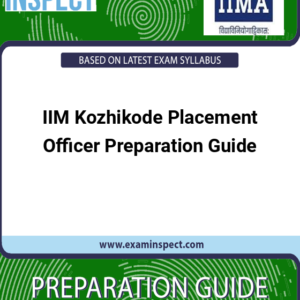 IIM Kozhikode Placement Officer Preparation Guide