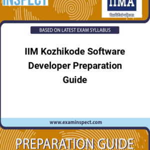 IIM Kozhikode Software Developer Preparation Guide