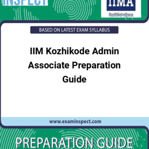 IIM Kozhikode Admin Associate Preparation Guide