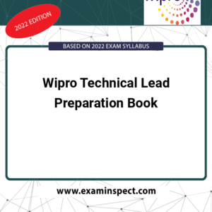 Wipro Technical Lead Preparation Book