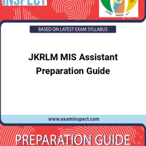 JKRLM MIS Assistant Preparation Guide