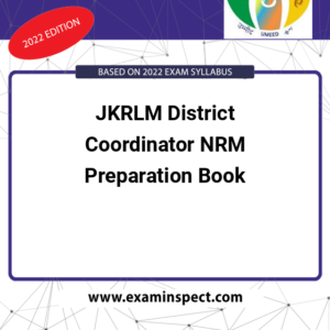 JKRLM District Coordinator NRM Preparation Book